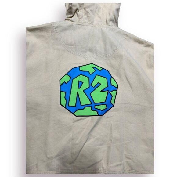 Round 2 Avalanche Parka Jacket y2k - Tan Gorpcore Men’s Size Medium - Picture 8 of 8